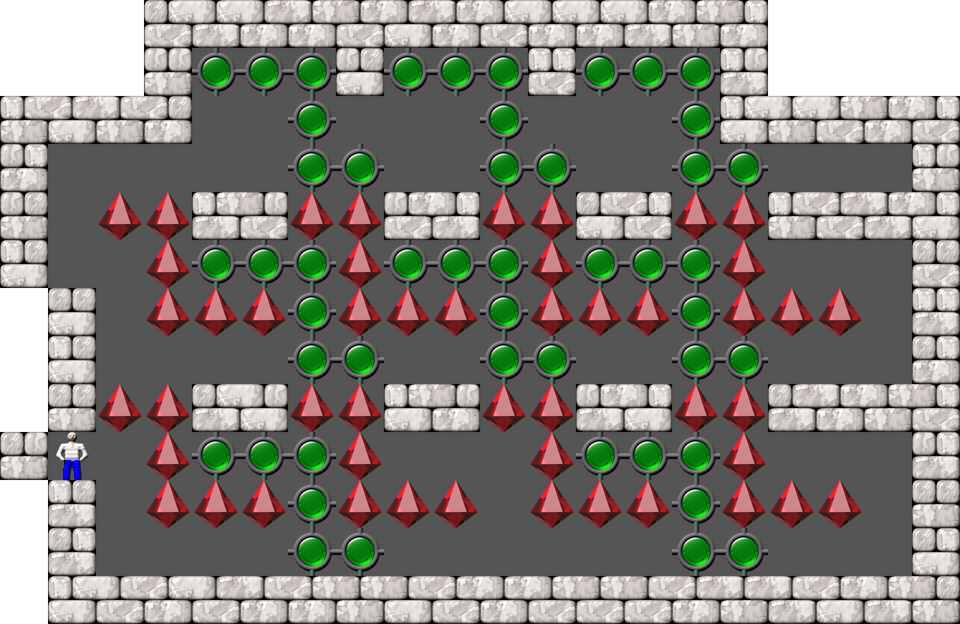 Sokoban Cosmac 6 level 44